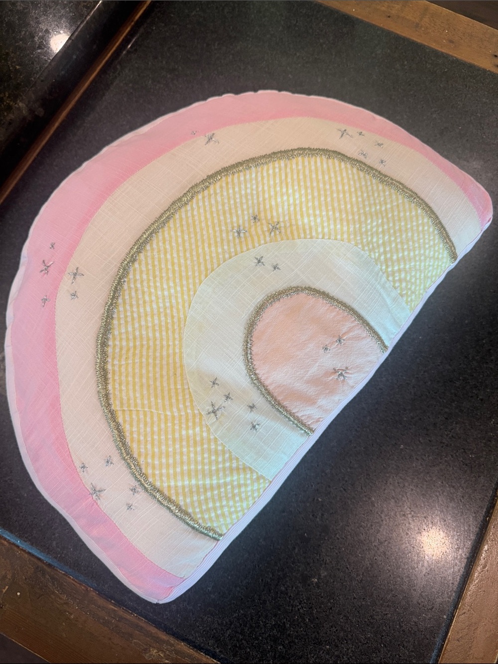 Pottery Barn Kids Rainbow Pillow